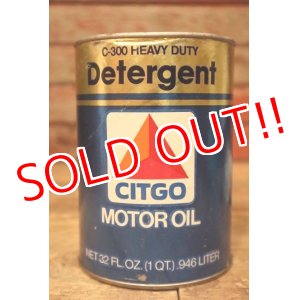 画像: dp-230901-120 CITGO / C-300 Heavy Duty Detergent U.S. Quart Motor Oil Can