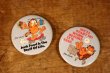 画像1: ct-230503-02 Garfield / 1980's Pinback Set