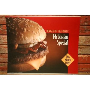 画像: dp-230901-45 McDonald's / 1992 Translite "McJordan Special"