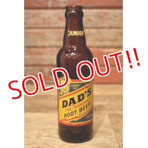 画像: dp-231001-09 DAD'S ROOT BEER / 1950's "JUNIOR" SIZE 7 FL.OZ Bottle