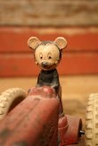 画像3: ct-231001-47 Mickey Mouse / SUN RUBBER 1940's Mickey's Tractor