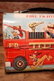 画像3: ct-231001-05 Walt Disney Character / ALADDIN 1969 FIRE FIGHTERS Metal Lunch Box