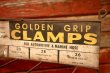 画像3: dp-230901-27 GOLDEN GRIP CLAMPS / Vintage Hook Display