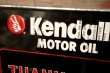 画像2: dp-231012-22 Kendall MOTOR OIL / 1980's Metal Sign "THANK YOU FOR YOUR BUSINESS"