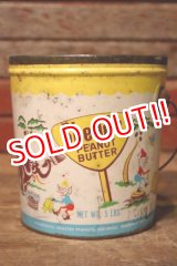 画像: dp-231016-17 Shedd's PEAUTS BUTTER / 1960's Tin Can