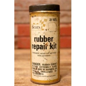 画像: dp-231016-65 Sears rubber repair kit / Vintage Tin Can