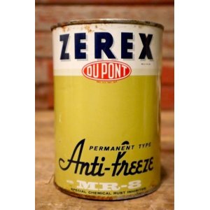 画像: dp-231012-58 DU PONT ZEREX / 1950's Anti-Freeze MR8 U.S.ONE QUART CAN