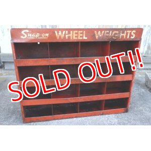 画像: dp-231101-05 Snap-On / Vintage Wheel Weight Metal Rack