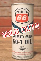 画像: dp-231016-81 PHILLIPS 66 / PIER 66 50-1 OIL 16 FL.OZ. Can