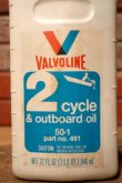 画像2: dp-231016-82 VALVOLINE / 2 Cycle & Outboard Oil Plastic Bottle