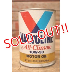 画像: dp-230901-120 VALVOLINE / All-Climate 10W-30 U.S. ONE QUART MOTOR OIL CAN