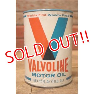 画像: dp-230901-120 VALVOLINE / U.S. ONE QUART MOTOR OIL CAN