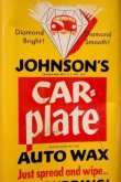 画像2: dp-231101-01 JOHNSON'S / car plate AUTO WAX Can