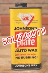 画像: dp-231101-01 JOHNSON'S / car plate AUTO WAX Can