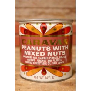 画像: dp-231016-13 CARAVAN / PEANUTS WITH MIXED NUTS Tin Can