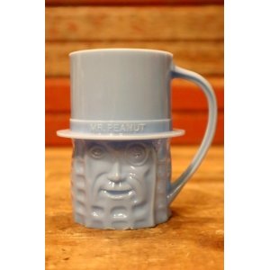 画像: ct-231211-05 PLANTERS / MR.PEANUT 1950's Plastic Mug (Blue)