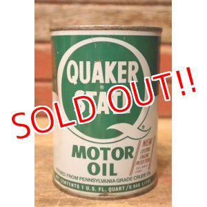 画像: dp-231012-75 QUAKER STATE / MOTOR OIL One U.S. Quart Can