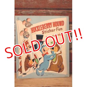 画像: ct-231001-53 Huckleberry Hound / Whitman 1959 Sticker Fun Book