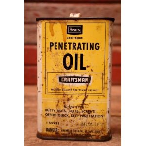 画像: dp-231016-52 Sears CRAFTSMAN / PENETRATING OIL CAN