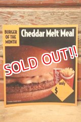 画像: dp-230901-45 McDonald's / 1993 Translite "Cheddar Melt Meal"