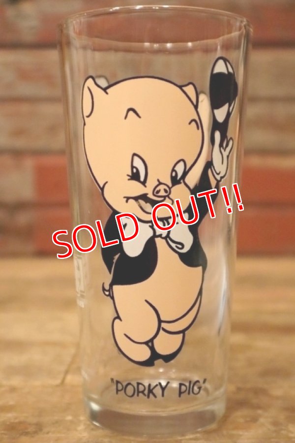 画像2: gs-231001-03 Porky Pig / PEPSI 1973 Collector Series Glass