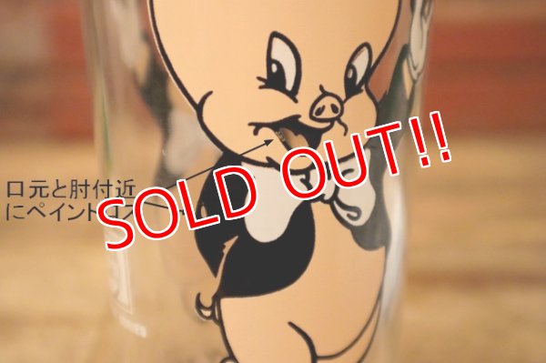 画像3: gs-231001-03 Porky Pig / PEPSI 1973 Collector Series Glass