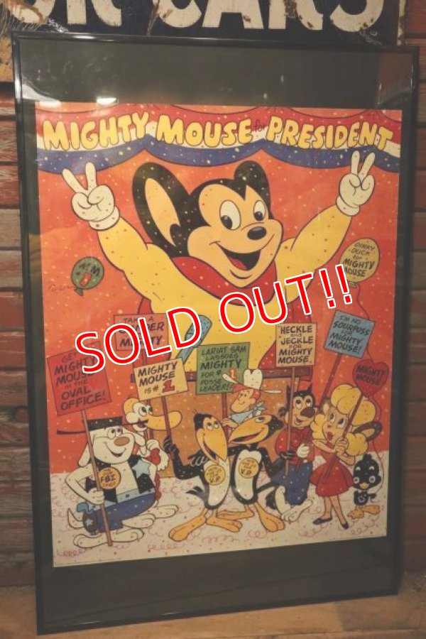 画像1: ct-230901-12 Mighty Mouse / Terrytoons 1988 Poster