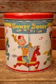 画像1: ct-231211-22 HOWDY DOODY / BLUE MAGIC 1950's cookie-go-around Tin Can