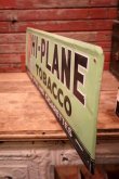 画像10: dp-240101-02 HI-PLANE TOBACCO / 1940's-1950's Metal Sign