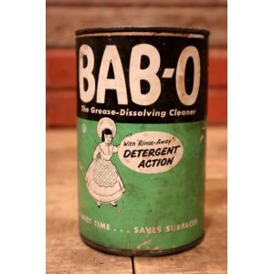 画像: dp-231016-42 B.T.BABBIT, INC. BAB-O 1950's Cleaner Can