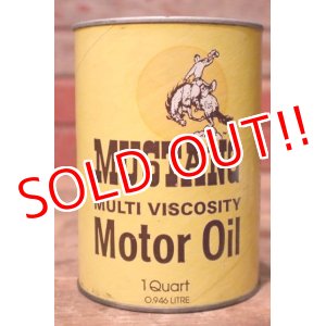 画像: dp-231012-48 MUSTANG / MULTI VISCOSITY U.S. ONE QUART MOTOR OIL CAN