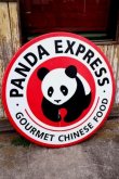 画像1: dp-231012-33 PANDA EXPRESS / Store Display Round Sign