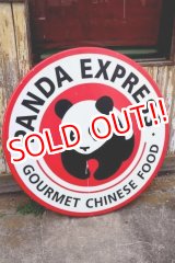 画像: dp-231012-33 PANDA EXPRESS / Store Display Round Sign