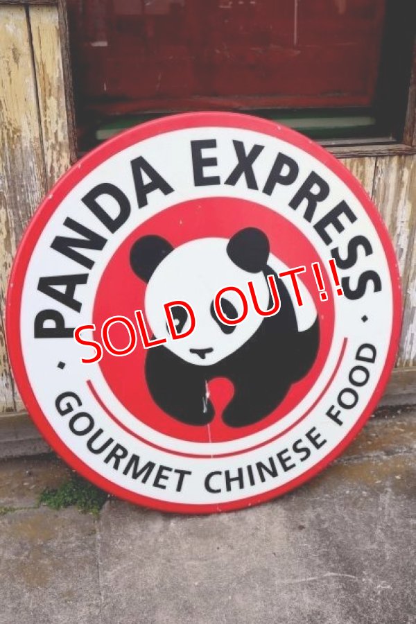 画像1: dp-231012-33 PANDA EXPRESS / Store Display Round Sign