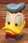 画像1: ct-231211-10 Donald Duck / PLAY PAL PLASTIC 1970's Plastic Face Coin Bank