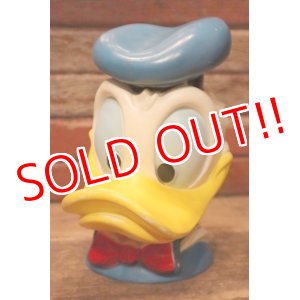 画像: ct-231211-10 Donald Duck / PLAY PAL PLASTIC 1970's Plastic Face Coin Bank