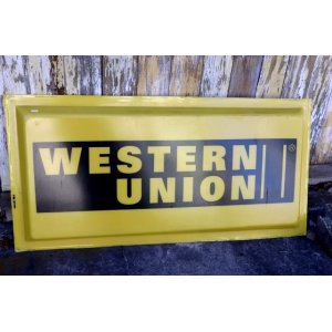 画像: dp-230901-125 THE WESTERN UNION COMPANY / Plastic Sign