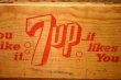 画像2: dp-240214-13 7up / 1970's Wood Box