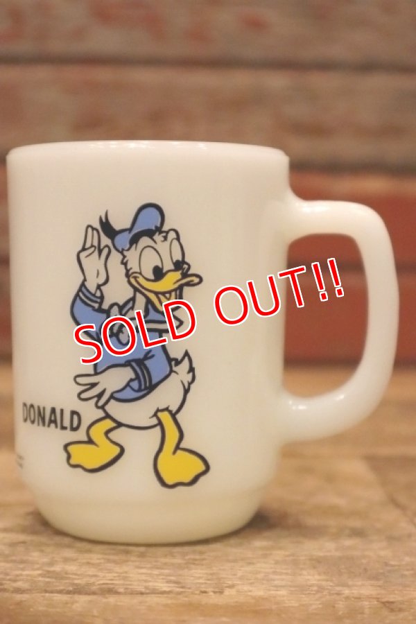 画像1: ct-240214-05 Donald Duck / Anchor Hocking 1980's 9oz Mug