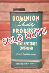 画像: dp-230901-120 DOMINION PRODUCTS / PRINE NEATSFOOT COMPOUND CAN