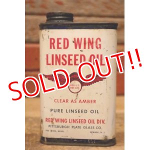 画像: dp-240207-01 RED WING / 1950's LINSEED OIL 1 PINT CAN