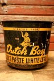 画像1: dp-240214-06 Dutch Boy/ 1950's-1960's SOFT PASTE WHITE LEAD 50 LBS. NET Bucket