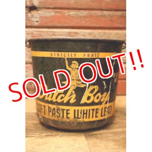 画像: dp-240214-06 Dutch Boy/ 1950's-1960's SOFT PASTE WHITE LEAD 50 LBS. NET Bucket