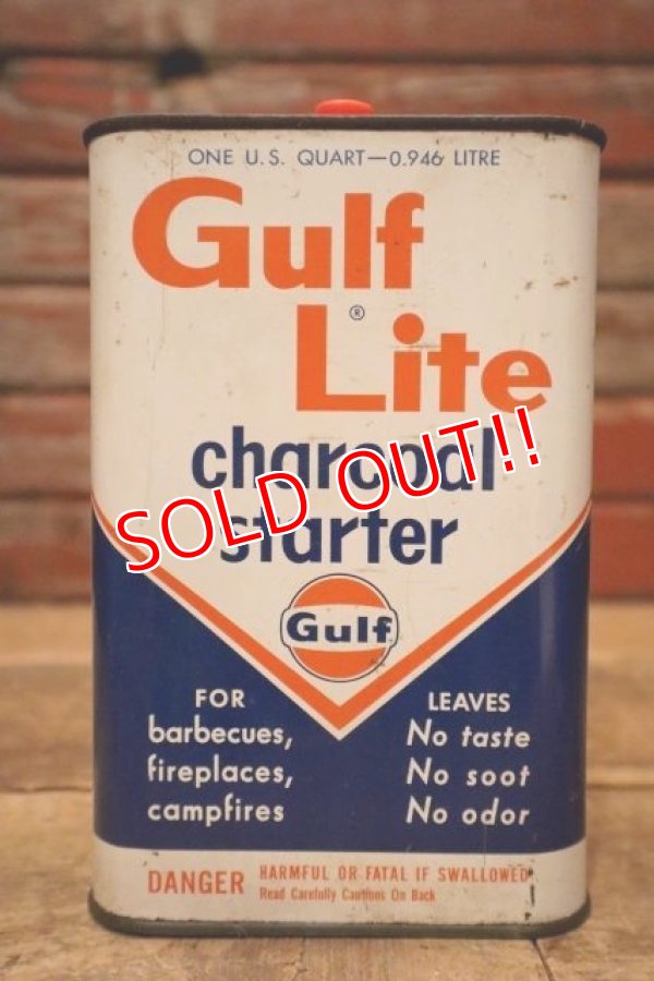 画像1: dp-240207-07 Gulf / Gulf Lite Charcoal starter U.S. One Quart Can