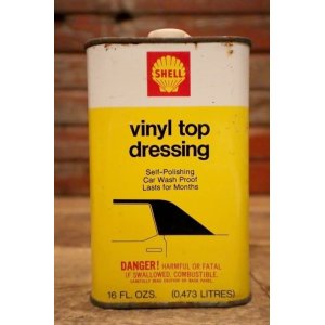 画像: dp-240207-07 Shell / 1960's〜 vinyl top dressing One Pint Can