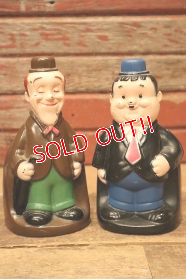 画像1: ct-240214-167 Laurel and Hardy / PLAY PAL PLASTIC 1974 Coin Bank