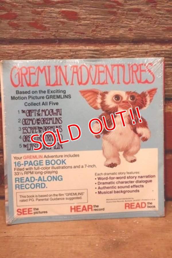 画像3: ct-240214-159 GREMLiNS / 1980's Read-Along Record Story 4