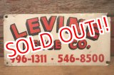 画像: dp-240207-22 LEVINE FENCE CO. Metal Sign