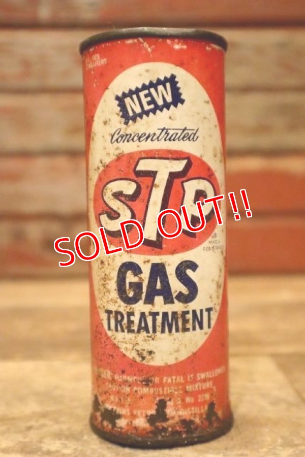 画像1: dp-240207-20 STP / 1960's GAS TREATMENT 8 FL.OZ CAN