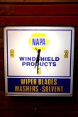 画像1: dp-240207-10 NAPA AUTO PARTS / 1980's〜 Lighted Sign Clock